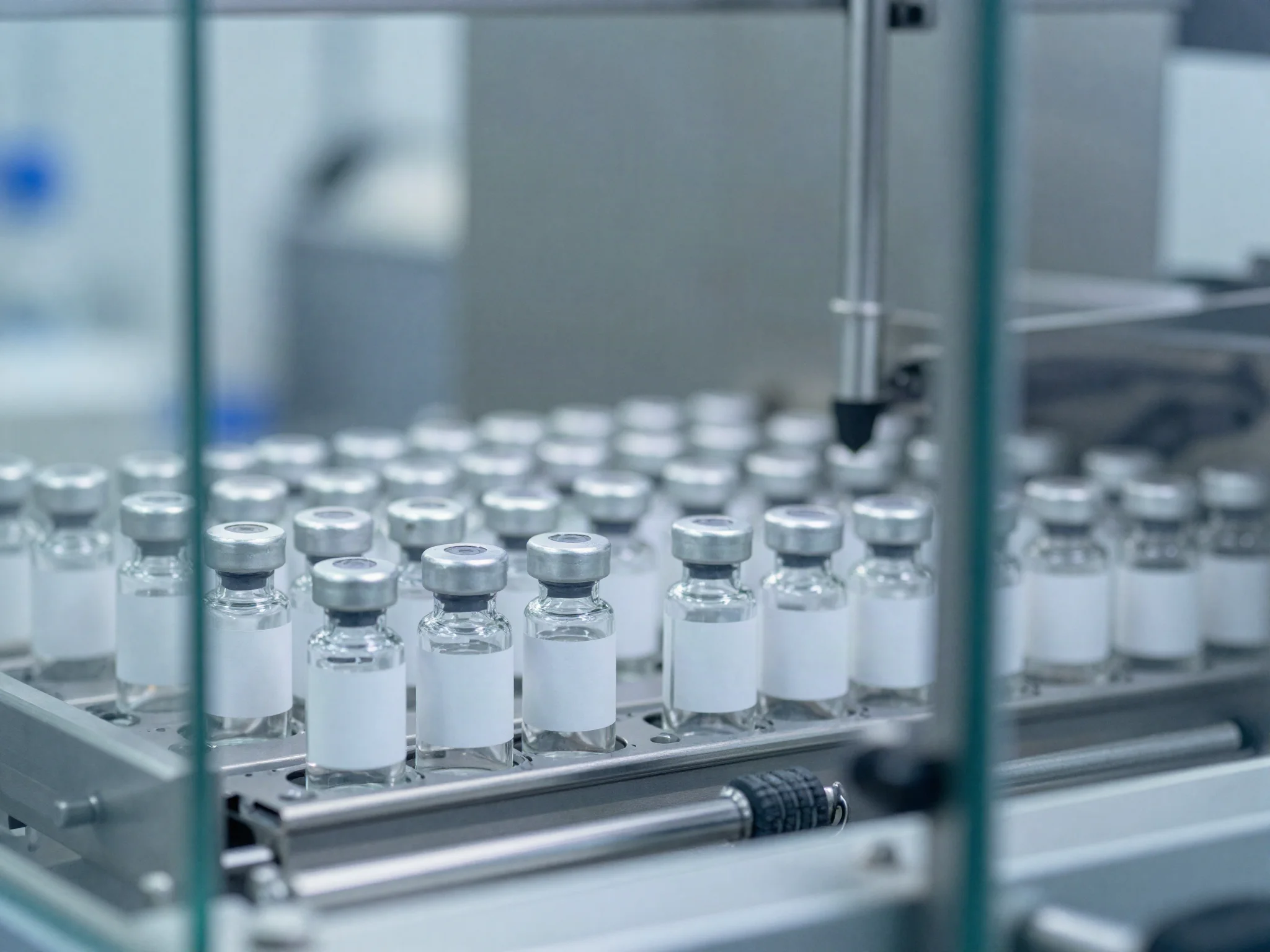 Cephalosporin dry powder injection line