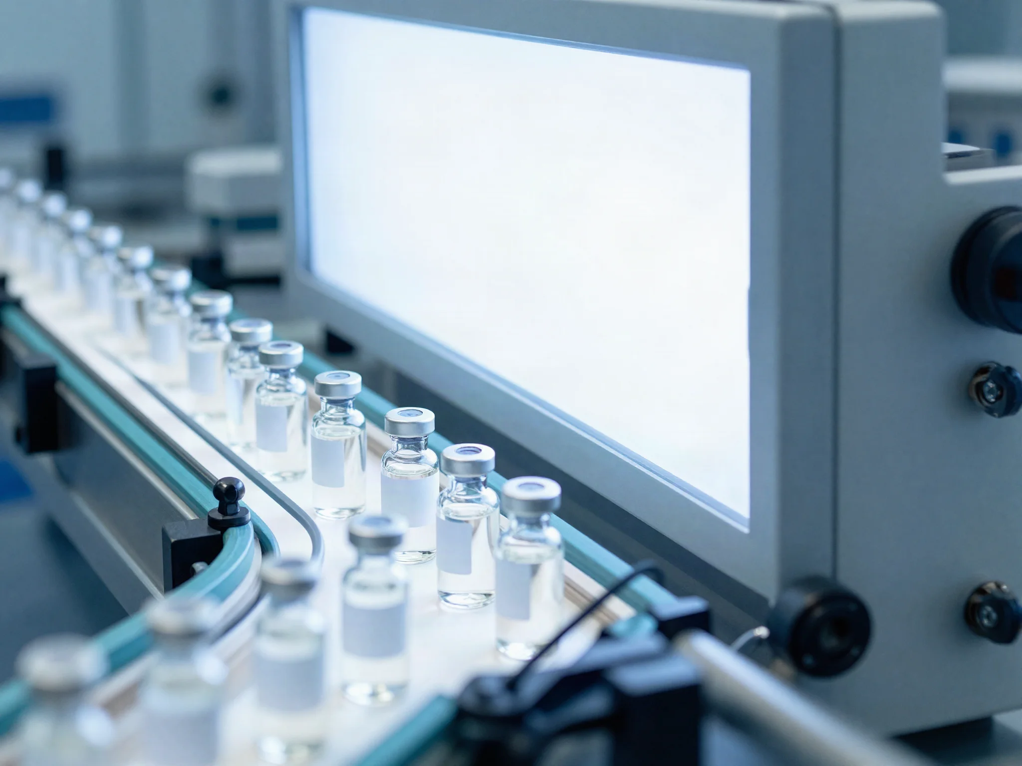 Carbapenem sterile vial inspection